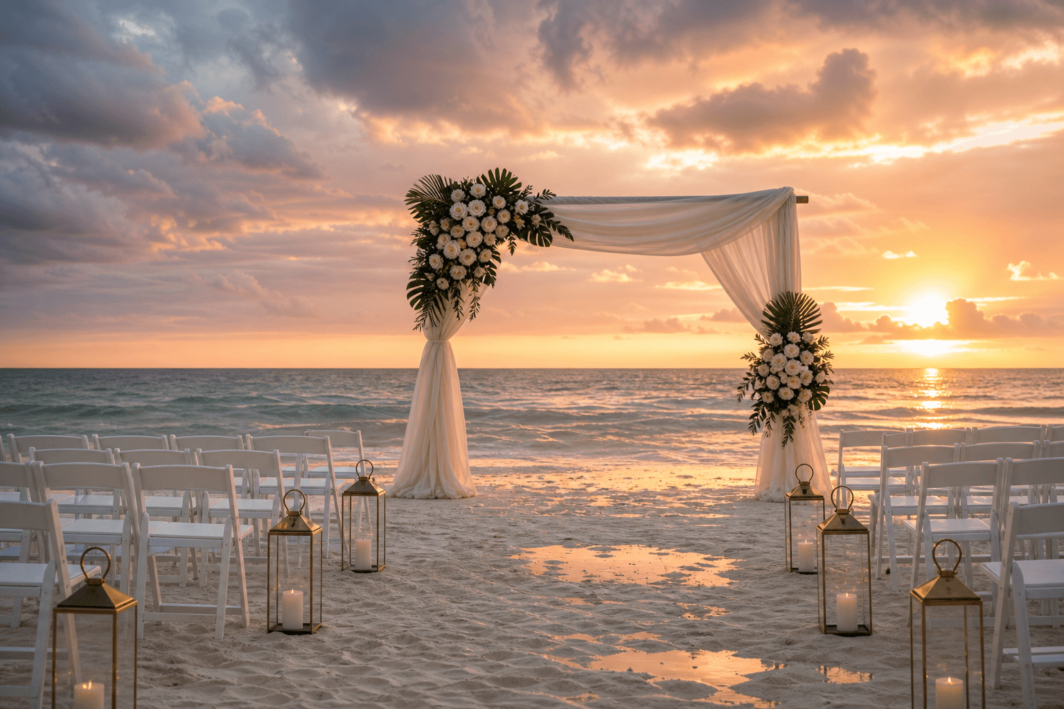Florida Beach Wedding Rain Plan: How to Stay Calm When the Forecast Changes