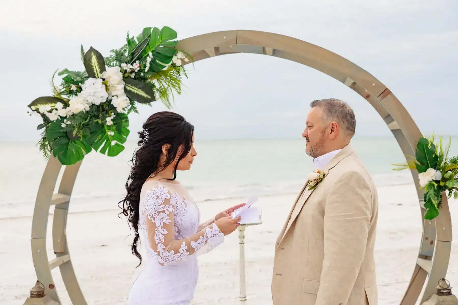Anna Maria Island beach wedding destination