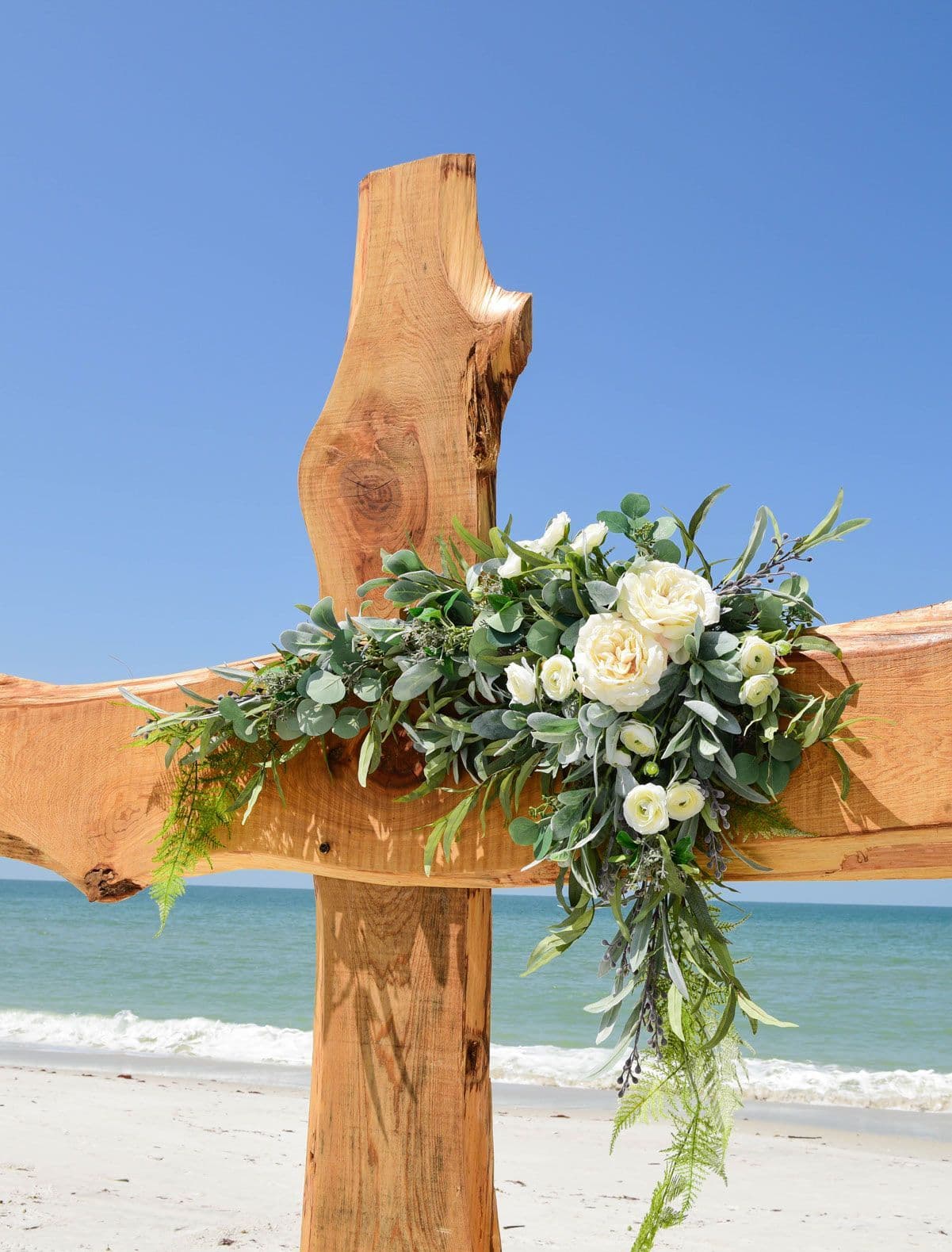 Beach Wedding Cross Decorations