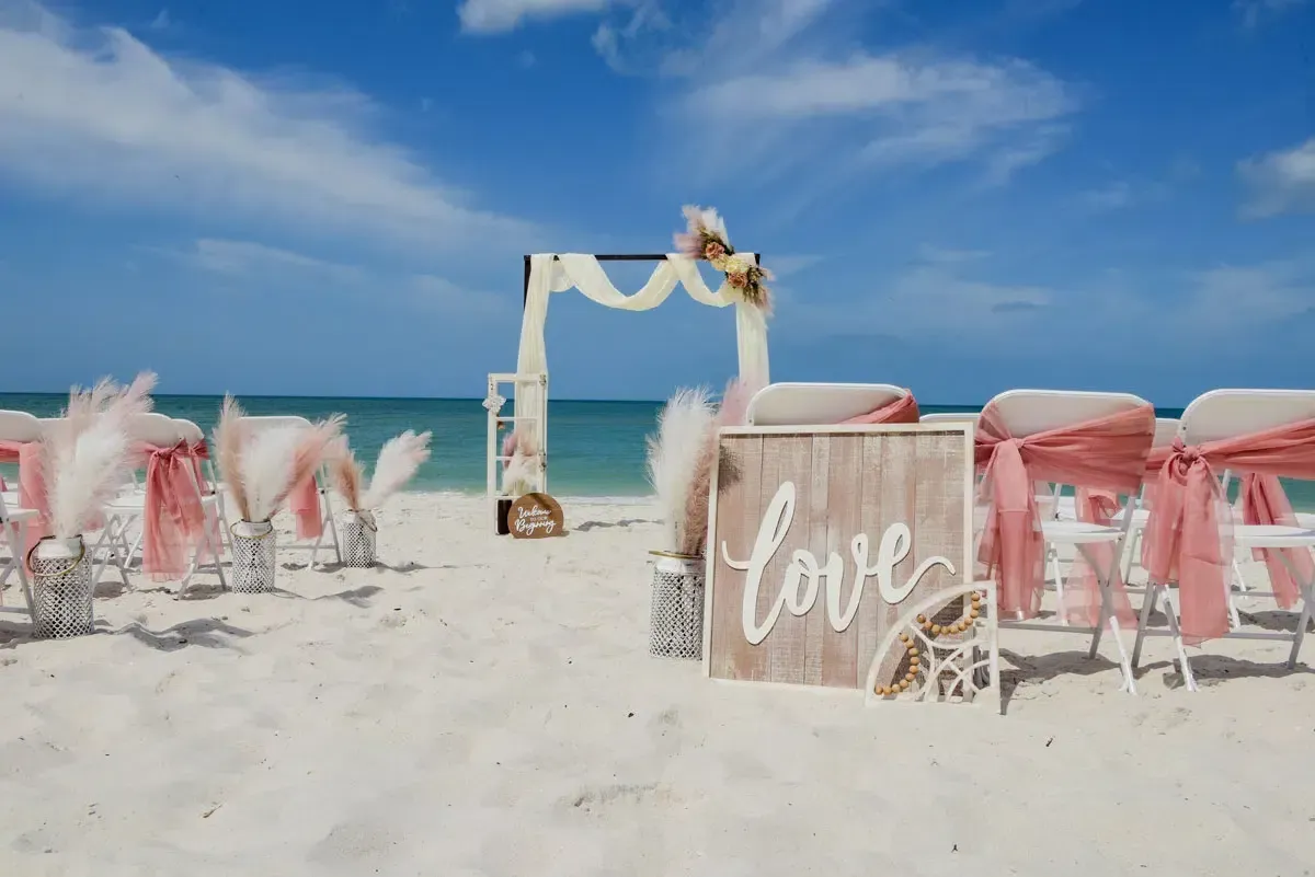 Boho Wedding Arch decorations