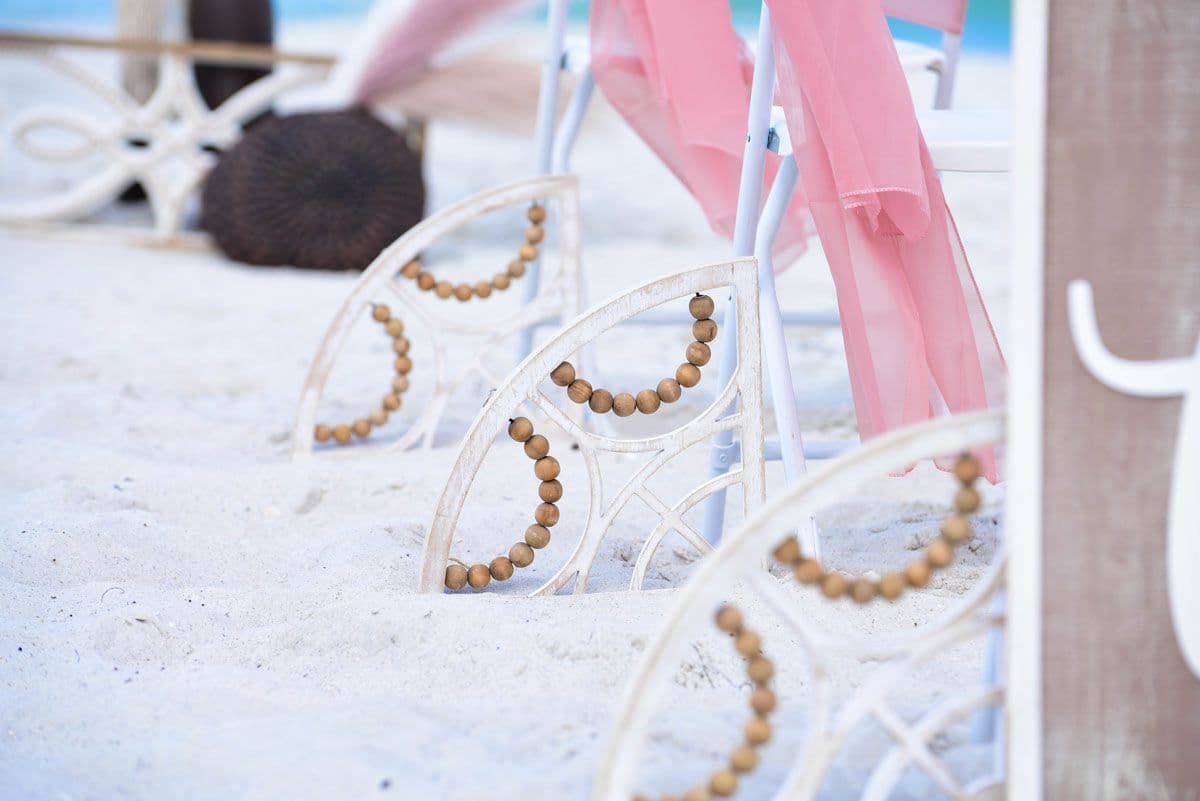 Florida Beach Wedding Boho decorations