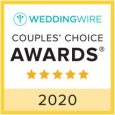 Couples Choice award from wedding wire 2020